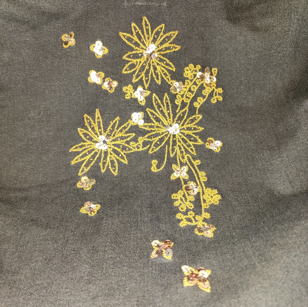 Woman beaded jacket - Picture 6 of 7
